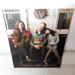 3/$15❤️ Rowan knitting book - Colourscape - by Sarah Hatton